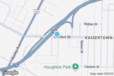 Map image of the property - 1661 Clinton St