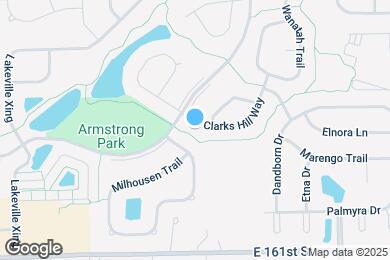 Map image of the property - 16325 Clarks Hill Way
