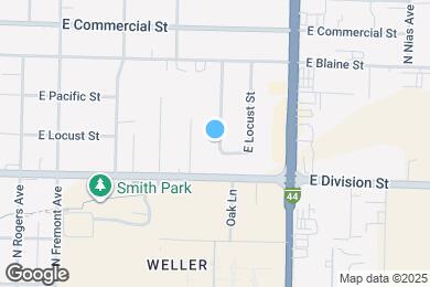 Map image of the property - 1537 N Kentwood Ave