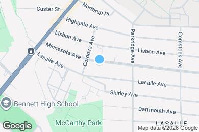 Map image of the property - 137 Minnesota Ave