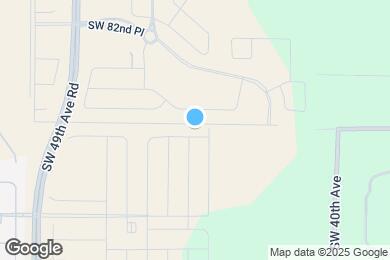 Map image of the property - 4421 SW 85 Ln