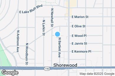 Map image of the property - 4147-4149 N Bartlett Ave.