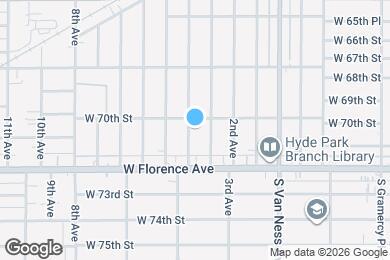Map image of the property - 7014 4th Ave