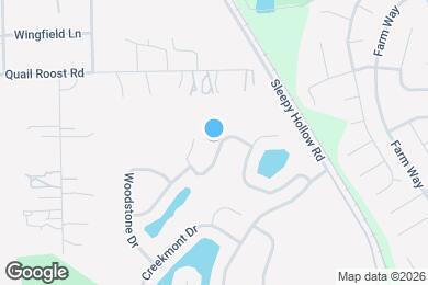 Map image of the property - 2630 Oak Haven Dr