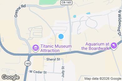 Map image of the property - Live Oak Apartments