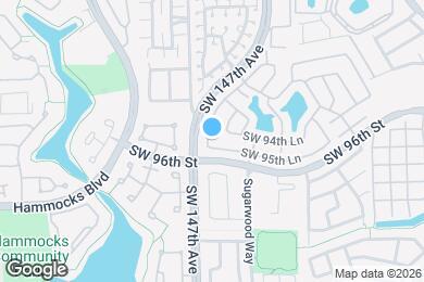Map image of the property - 9547 SW 146th Pl