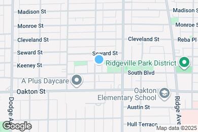 Map image of the property - 541 Wesley Ave