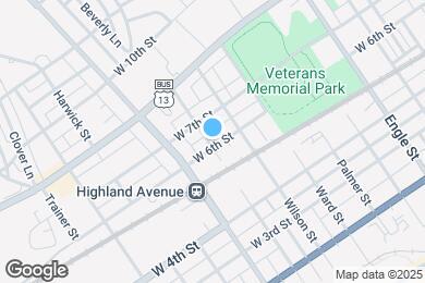 Map image of the property - 2630 W 6th St