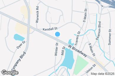 Map image of the property - 167 W Broadway