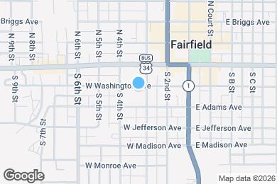 Map image of the property - 302 W Washington Ave