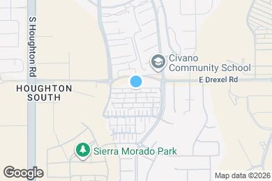 Map image of the property - 10601 E Singing Canyon Dr