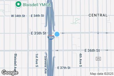 Map image of the property - 3515 2nd Ave S