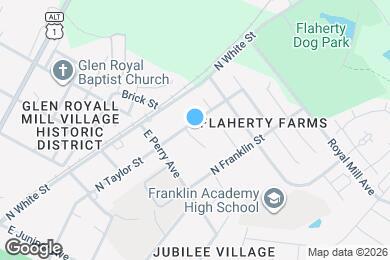 Map image of the property - 836 N Taylor St