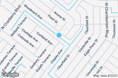 Map image of the property - 2314 Chipley Ave