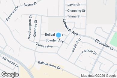 Map image of the property - 5178 Bowden Ave
