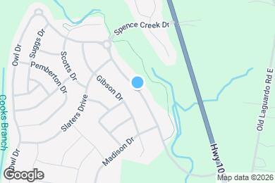 Map image of the property - 200 River Rock Dr