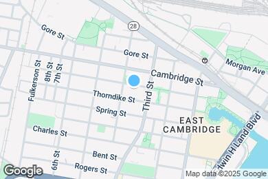 Map image of the property - 70 Otis St