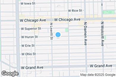 Map image of the property - 2139 W Huron St