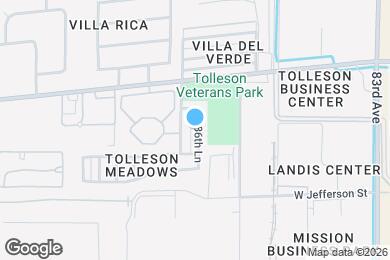 Map image of the property - 118 N 86th Ln