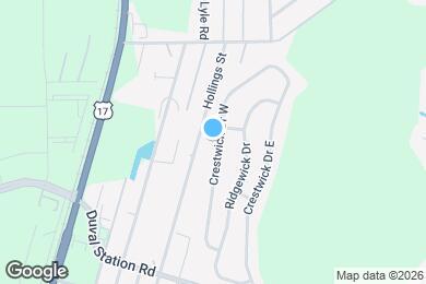 Map image of the property - 14090 Crestwick Dr W