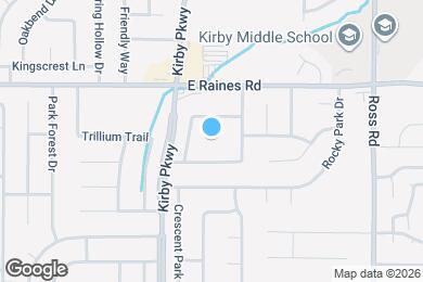 Map image of the property - 4227 Dew Mist Cove