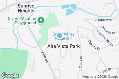 Map image of the property - 11724 Alta Vista Ave