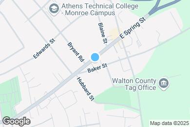 Map image of the property - 808 E Spring St