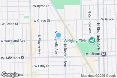 Map image of the property - 1214 W Waveland Ave