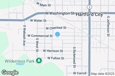 Map image of the property - 611 W Commercial St