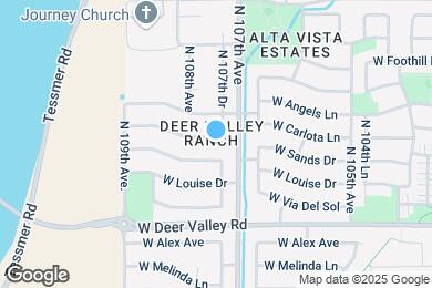 Map image of the property - 10749 W Carlota Ln