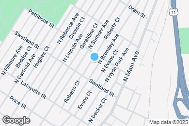Map image of the property - 531 N Bromley Ave