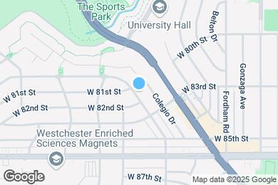 Map image of the property - 8106 Rayford Dr
