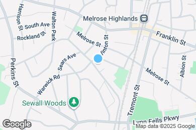 Map image of the property - 283 Vinton St