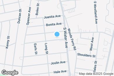 Map image of the property - 112 Bush Ave