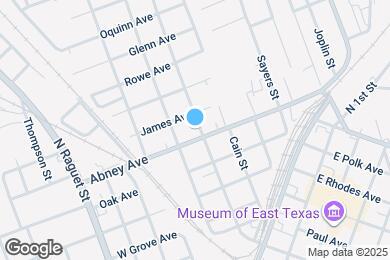 Map image of the property - 802 Abney Ave