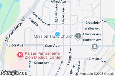 Map image of the property - 6649 Delbarton St