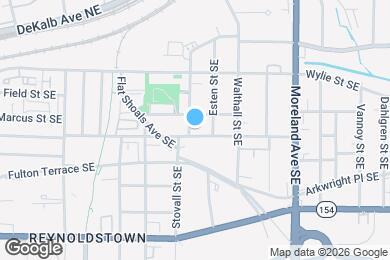 Map image of the property - 1024 Kirkwood Ave SE