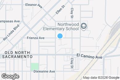 Map image of the property - 1108 Frienza Ave