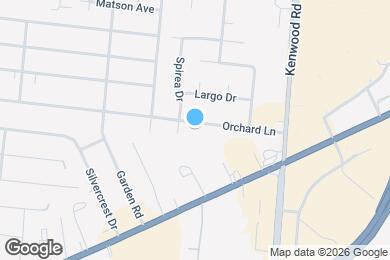 Map image of the property - 4625 Orchard Ln