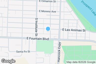 Map image of the property - 943 E Las Animas St