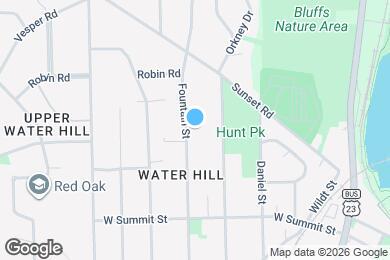 Map image of the property - 1024 Fountain St