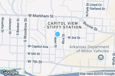 Map image of the property - 301 Thayer St
