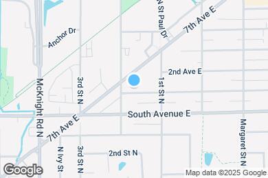 Map image of the property - 2405 1st Ave E