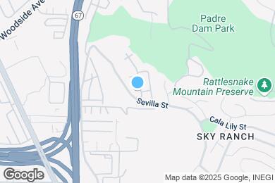 Map image of the property - 1106 Calabria St