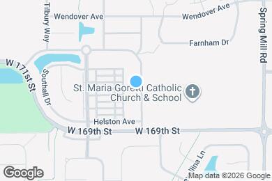 Map image of the property - 17030 S Burntwood Way