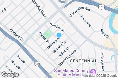Map image of the property - 924 Allerton St
