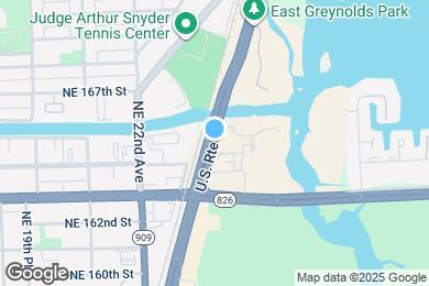 Map image of the property - 16385 Biscayne Blvd