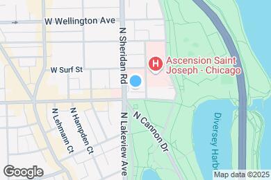 Map image of the property - 340 W Diversey Pky