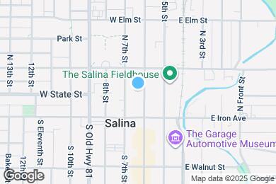 Map image of the property - 131 N Santa Fe Ave