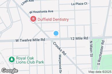 Map image of the property - 512 W 12 Mile Rd